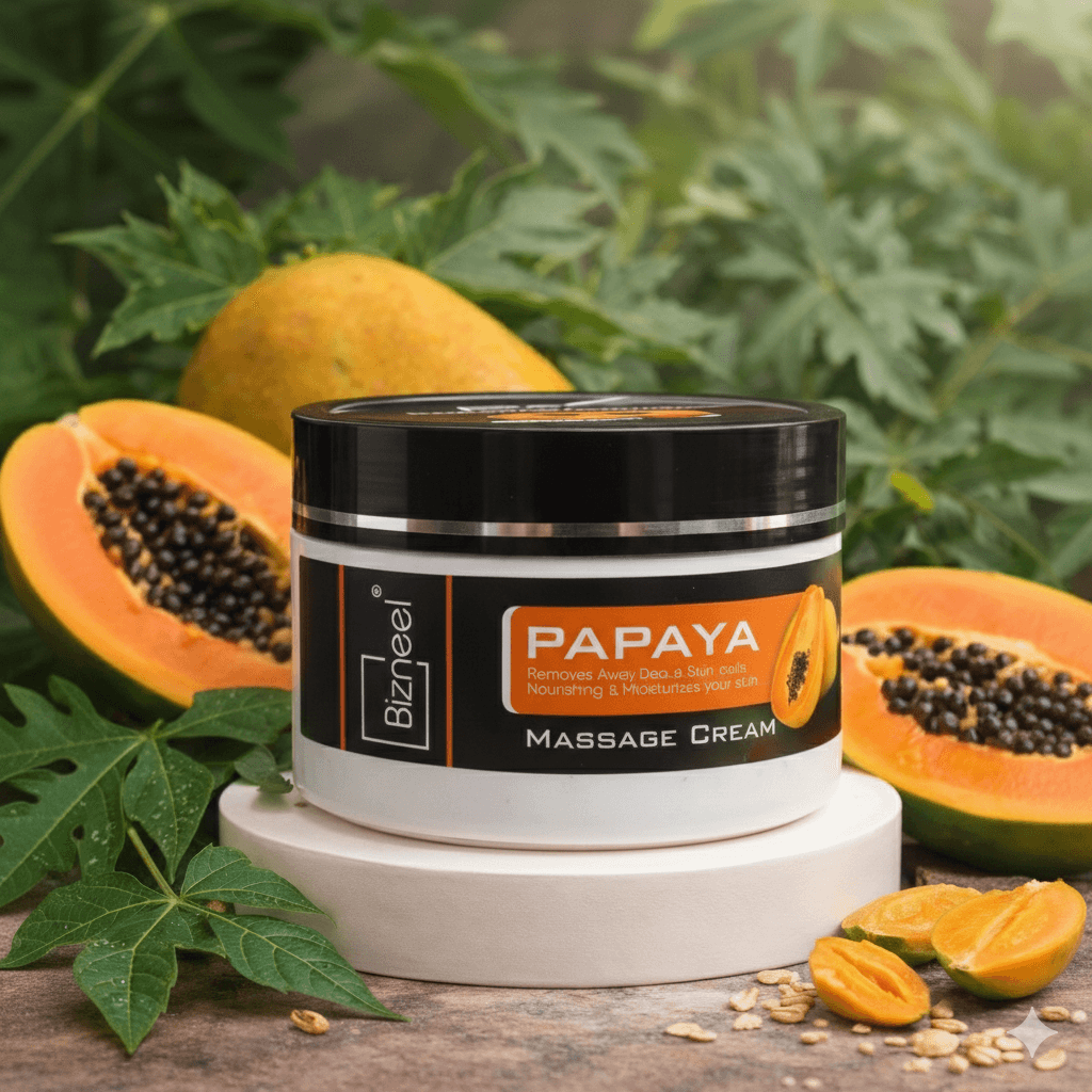 Bizneel Papaya Massage Cream thumbnail 2