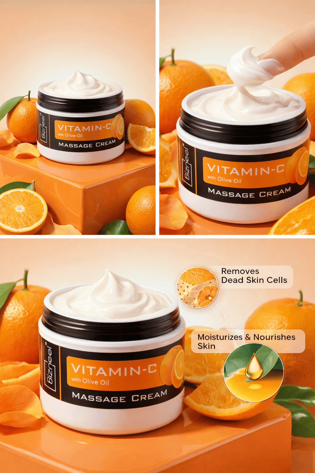 Bizneel Vitamin-C Massage Cream thumbnail 3